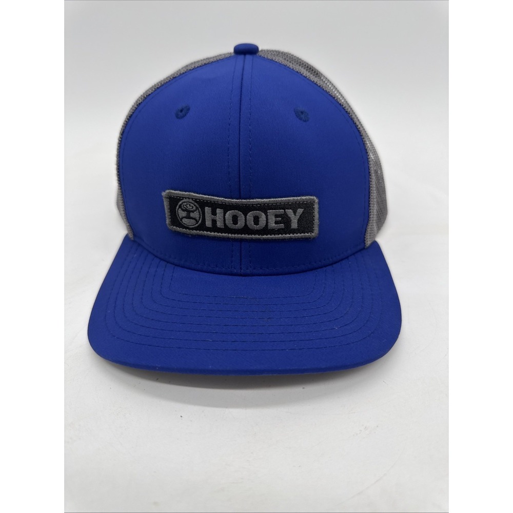 HOOEY Snapback Cap – Blue Gray youth Excellent Condition